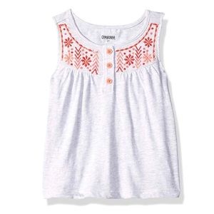 GYMBOREE Embroidered Tank Top